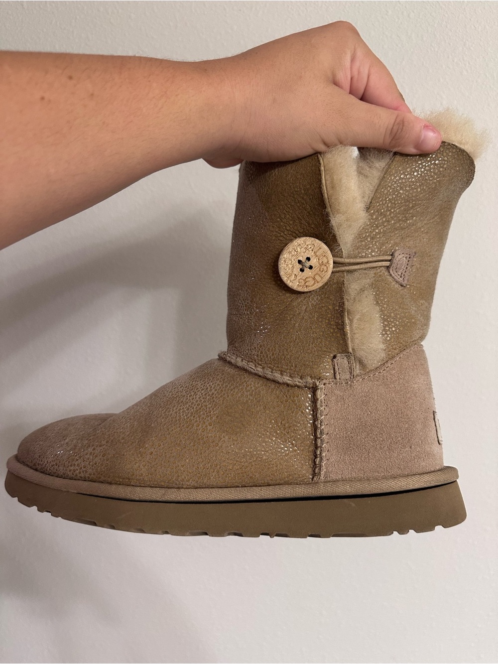 UGG Chestnut Shearling Boots